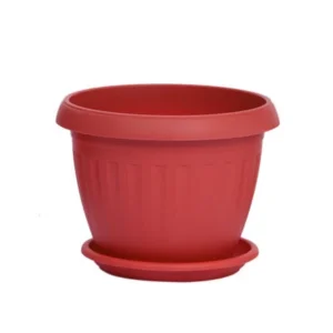 Pot with tray-DPT001S